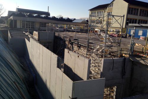 Aufträge für die Schulsporthalle in Wolfurt wurden vergeben. hapf