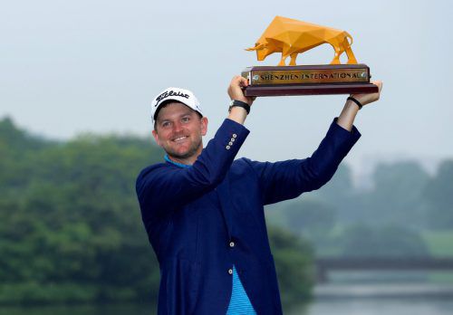 Bernd Wiesberger packte den Stier bei den Hörnern – in Shenzhen feierte er den vierten Sieg auf der European-Golf-Tour.  Foto: ap