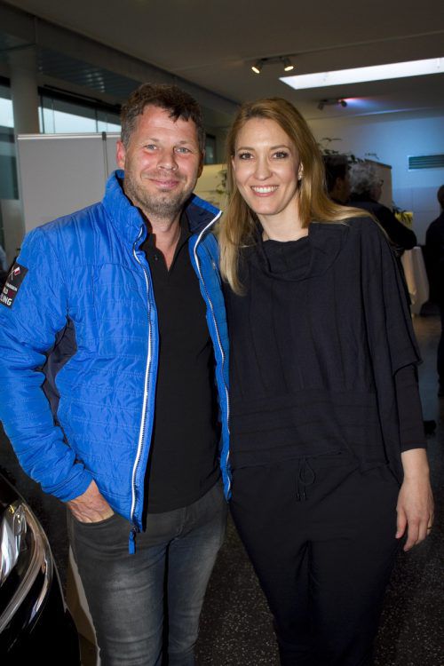 Besucherpaar: Evelyn und Alexander Dorn.