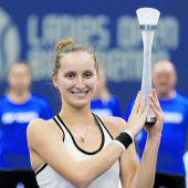 Vondrousova in Biel mit acht Siegen zum Titel