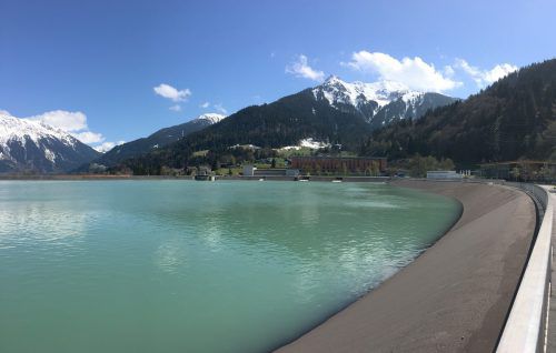 Das Staubecken Latschau wird ab Mai saniert. Foto: VN/ral