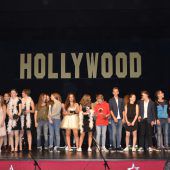 Schüler holten Hollywood in den Dorfsaal in Au