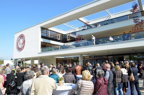 Die Architektur hat verbindenden Charakter. Foto: vlk