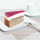 Feine Himbeer-Mohn-Torte