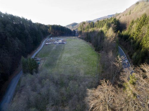 Die Pläne zur Erweiterung der Aushub-Deponie in Röthis sollen öffentlich diskutiert werden. Foto: Gemeinde