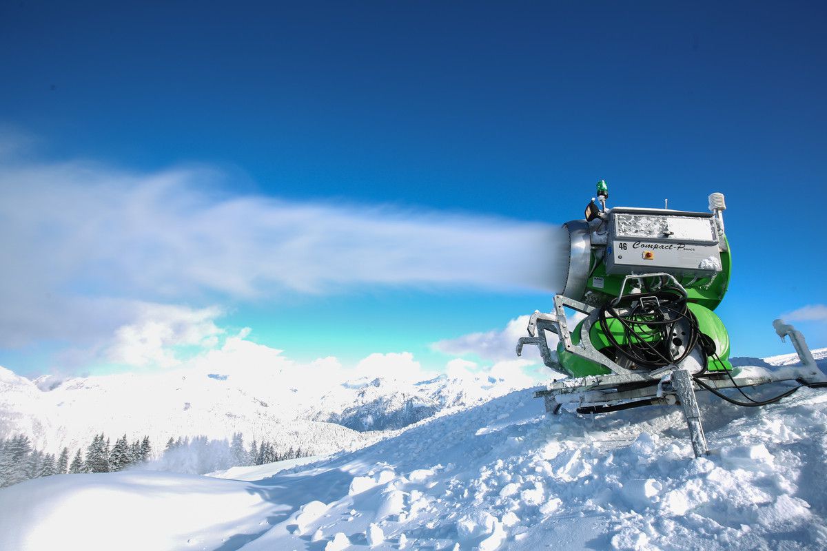 Künstliche Beschneiung ist laut Andreas Gapp entscheidend für die Vorarlberger Skigebiete.⇒VN/Hartinger