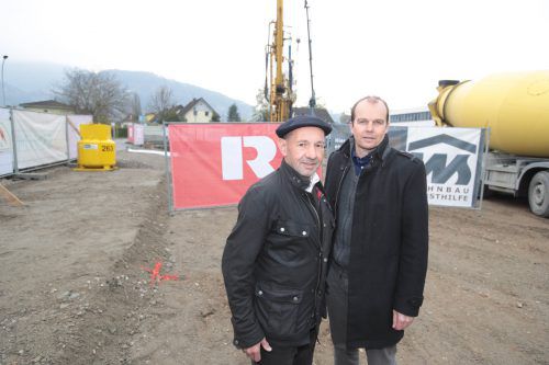 Diözesanbaumeister Herbert Berchtold und Christian Jauk.