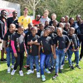 Kinderchor aus Uganda zu Besuch in Götzis