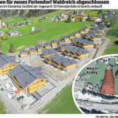 Beim Dorf im Dorf gehen Lichter an
