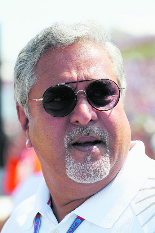 Force-India-Boss Mallya. Foto: ap