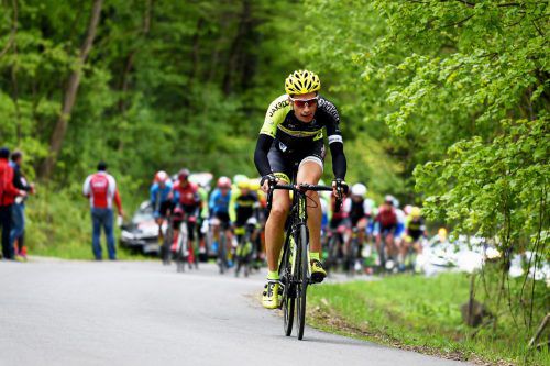 Gian Friesecke wurde im Burgenland Dritter.  Foto: haumesser