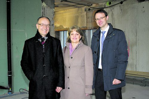 Hospiz am See-Team: Leiter Karl Bitschnau, Angelika Müller (Pflegedienst) und ärztlicher Leiter Klaus Gasser. Fotos: Franc