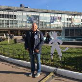 Mein Tag bei der Eishockey-WM VN-Sportredakteur Heimo Kofler