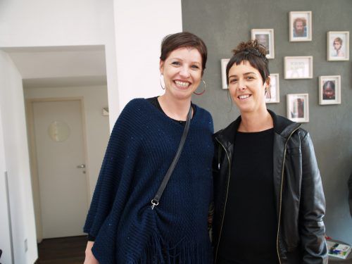 Johanna Prangl und Miriam Meier waren gerne dabei.