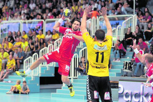 Karten gewinnen und den Alpla HC Hard am 20. April 2017 in der Sporthalle am See kräftig anfeuern! Foto: dietmar stiplovsek