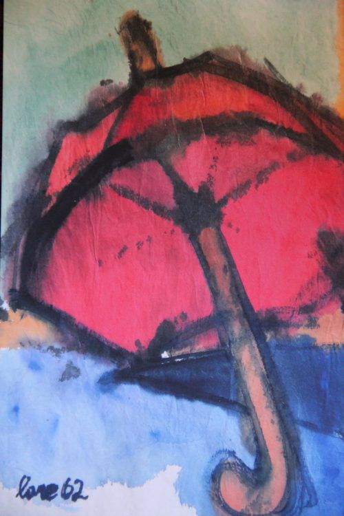 Lore Rhomberg hat die Freiheit im Bild im Aquarell und in Farben, die nicht verblassen, gefunden. FotoS: c.art/ag
