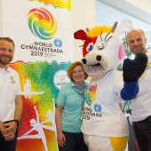 Weltgymnaestrada hat tierische Botschafterin