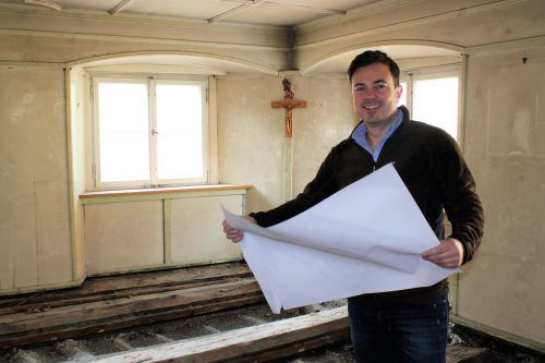 Mit großem Engagement und viel Herzblut geht Unternehmer Sandro Preite das Projekt „Stadthotel“ in Bludenz an. Foto: VN/js
