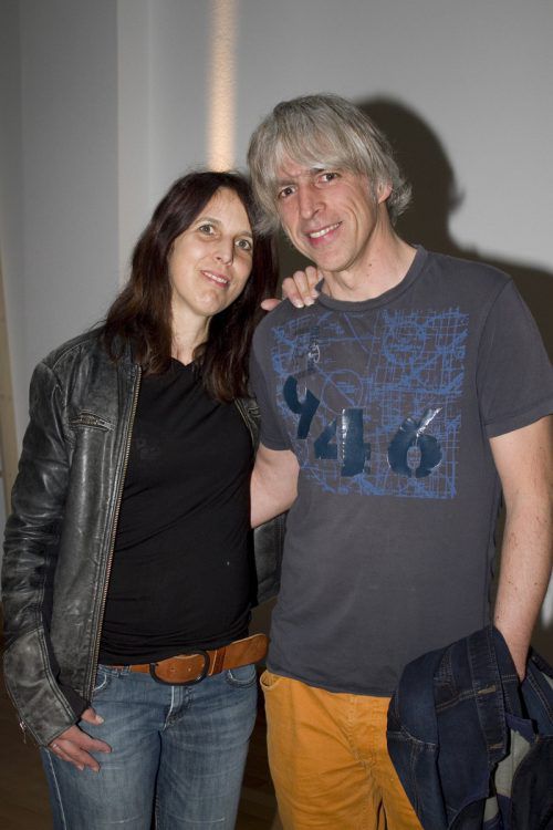 Monika Chromy kam mit Wolfi Madlener.