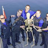 Mysteriöses Skelett in Fischernetz verfangen