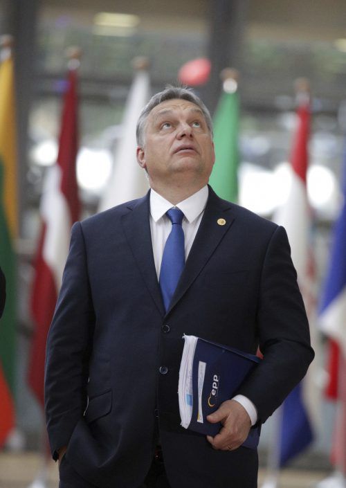 Orbans Vorgehen sorgt international für Kritik. Foto: AP
