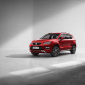 Sportliche Variante des Ateca am Start