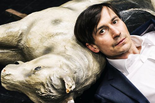 Seit gestern Abend am Landestheater: „Michael Kohlhaas“ nach Heinrich von Kleist mit Daniel F. Kamen. Foto: LT/Eichhorn