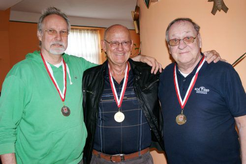 V. l.: Dietmar Heinritz, Hermann Mittelberger und Hans Rigg.