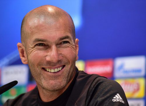 Zidane hat derzeit guten Grund zu lachen. Foto: apa