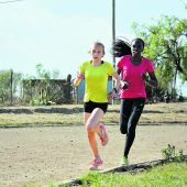 Wenn die Sonne aufgeht, wird in Kenia gelaufen