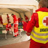 Rettungskräfte proben im Bregenzerwald