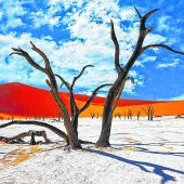 Das Sossusvlei im Herzen von Namibia