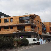 Luxus-Chalets vor Fertigstellung