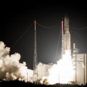 Wieder Ariane-Rakete ins All gestartet
