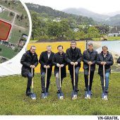 Spatenstich für neues Wohnquartier in Röthis