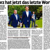 „Liste Kurz“ und die ÖVP