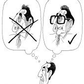 Nicht der letzte Wille – H.C. mit Brille!