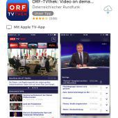 ORF-Mediathek als App für Apple TV verfügbar