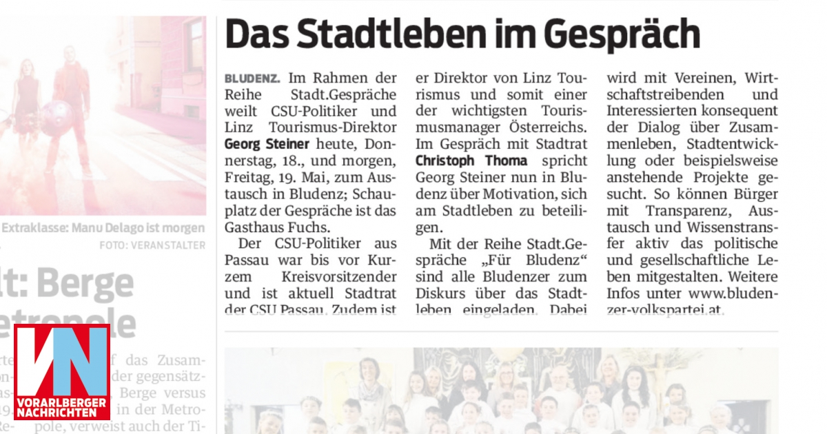 Das Stadtleben im Gespräch - VN Heimat