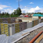 An Raststation wird jetzt zügig gebaut