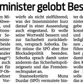 Der ÖVP bleibt nichts erspart