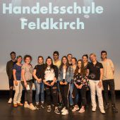 Wir, die 1as1 der Praxis-Handelsschule in Feldkirch