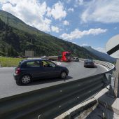 Drohender Stau am Arlbergpass