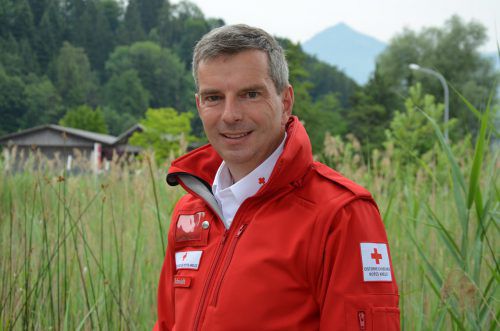 Christoph Schmidt ist seit 31 Jahren beim Roten Kreuz tätig. Foto: NAT