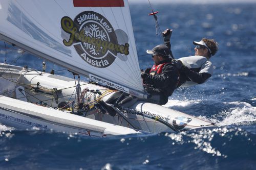 David Bargehr und Lukas Mähr befinden sich bei der Kieler Woche weiter auf Kurs Richtung Medal Race. Verband