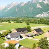 Reihenhäuser aus Holz in  Feldkirch-Bangs