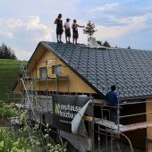 Richtfest für neue Pfadihütte auf Alpe Furx