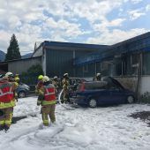 Ein Raub der Flammen