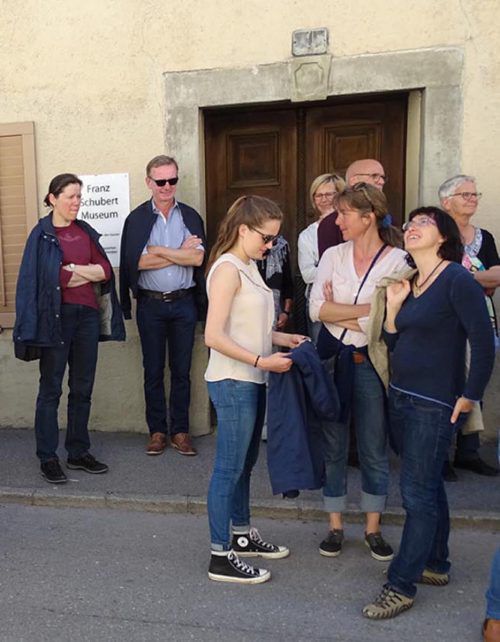 Die Führungen waren jeweils gut besucht. Foto: tf