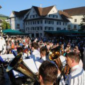Blasmusik am Marktplatz